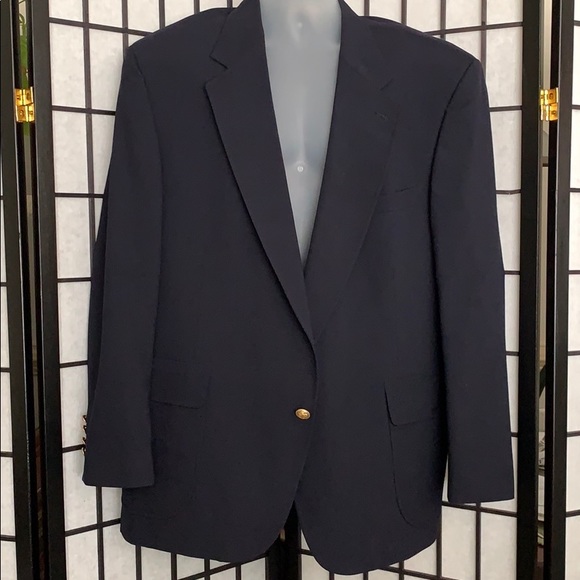 ⭐️LAND’S End Men’s Tailored Wool Blazer Jacket⭐️